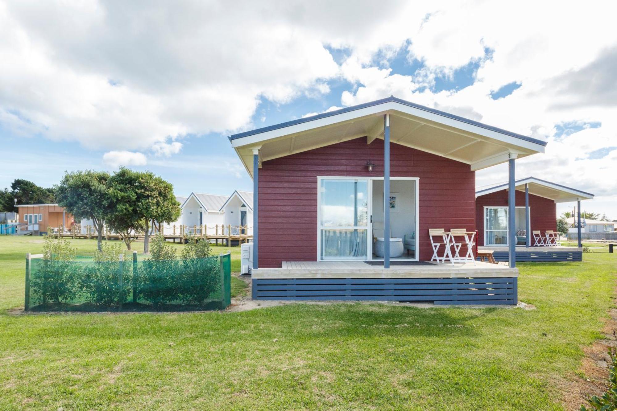 Foxton Beach Holiday Park Esterno foto