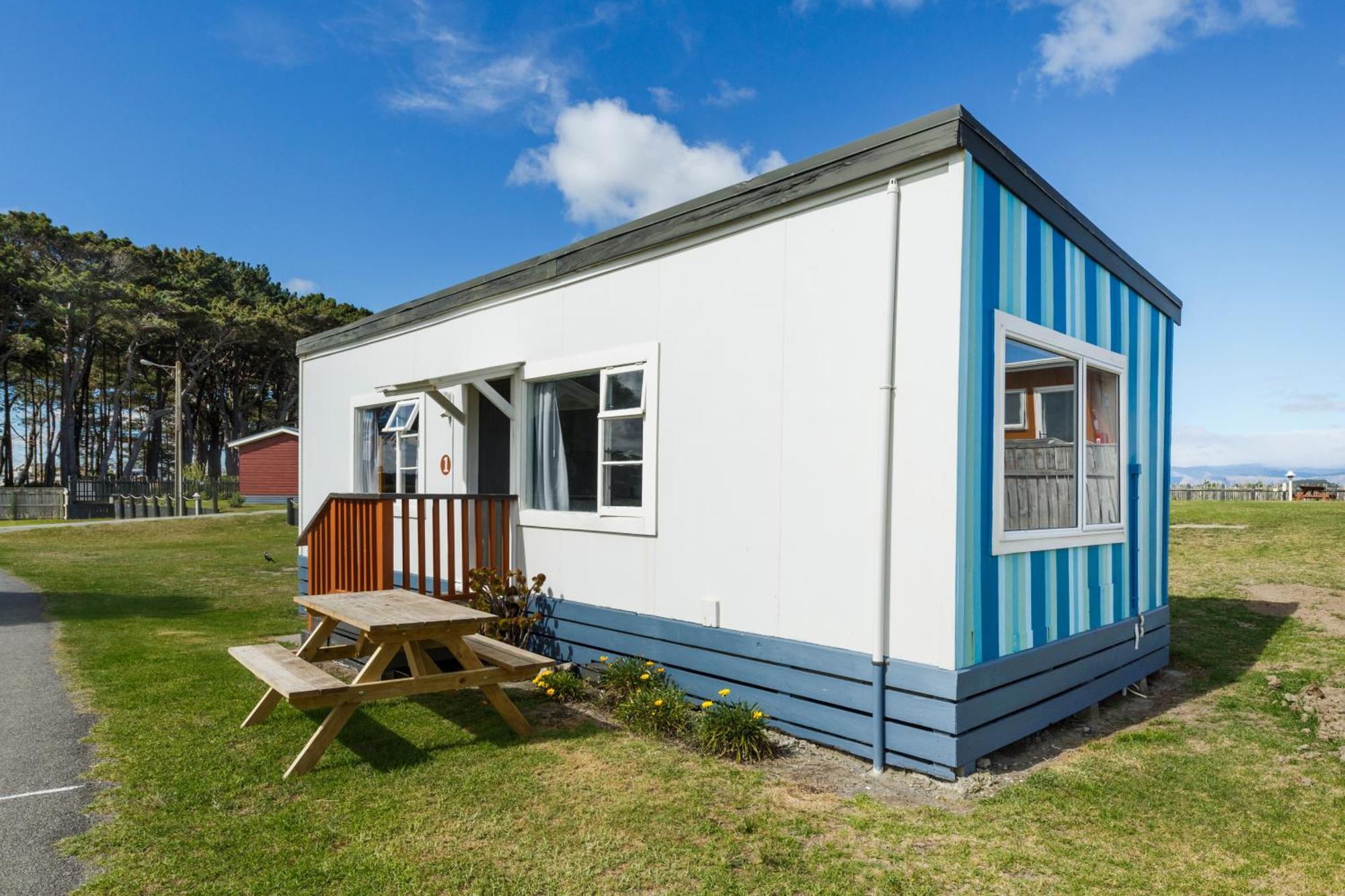 Foxton Beach Holiday Park Esterno foto